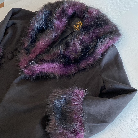 ๐๏ธ MID-YEAR SALE ๐๏ธ ๐โโฌ Hell Bunny Rock Noir Coat - Picture 13 of 15